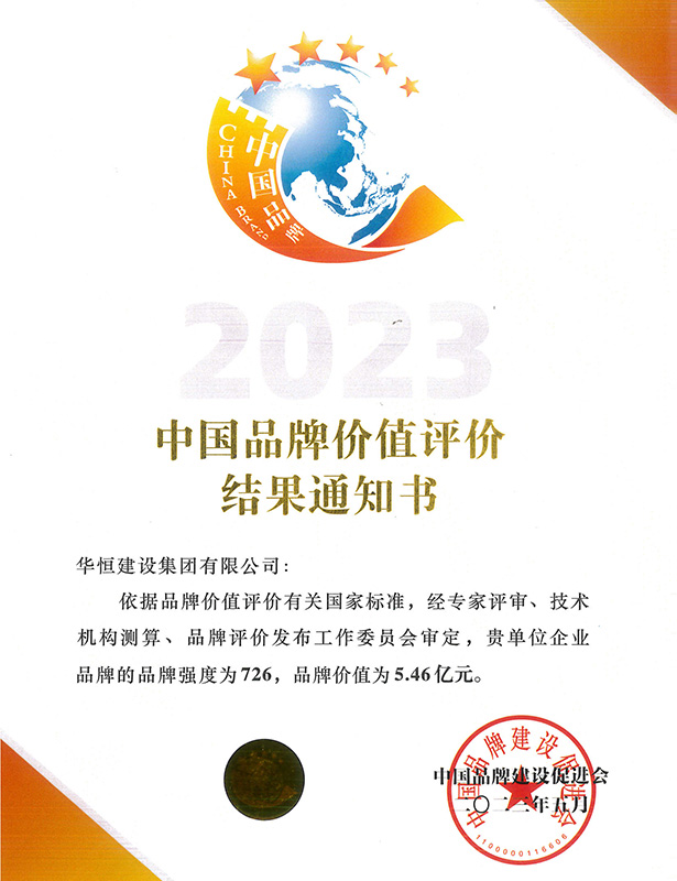 中國品牌價值評價